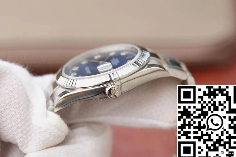 EW Dial Datejust Rolex Factory Blue M126334-0015 0419